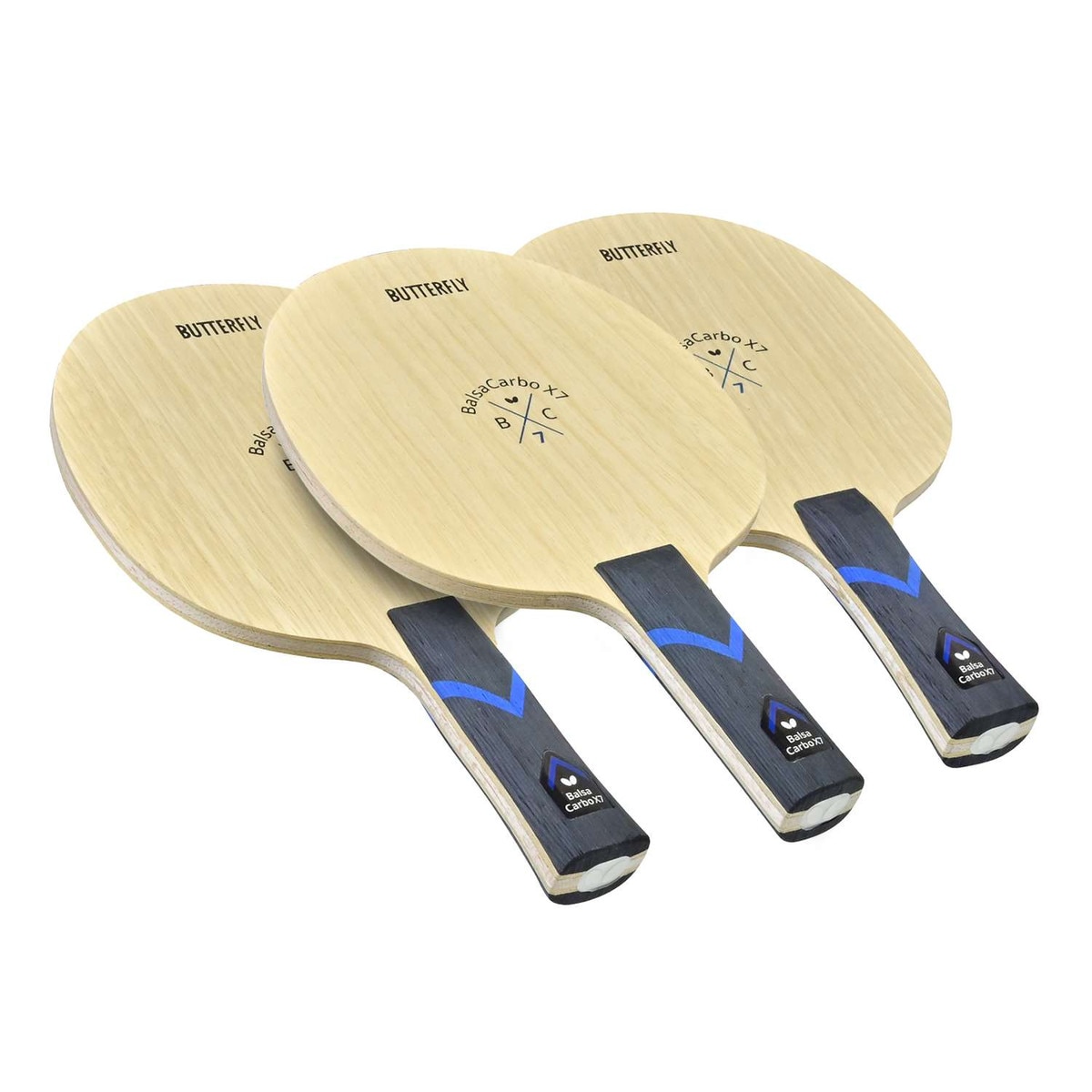 BalsaCarbo X7 22 Blade: All 3 Handle Types